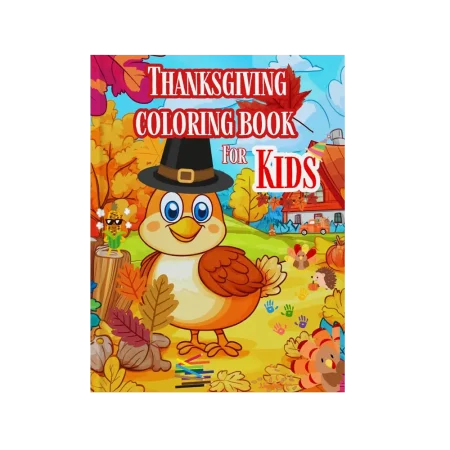 Thanksgiving Coloring Book for Kids