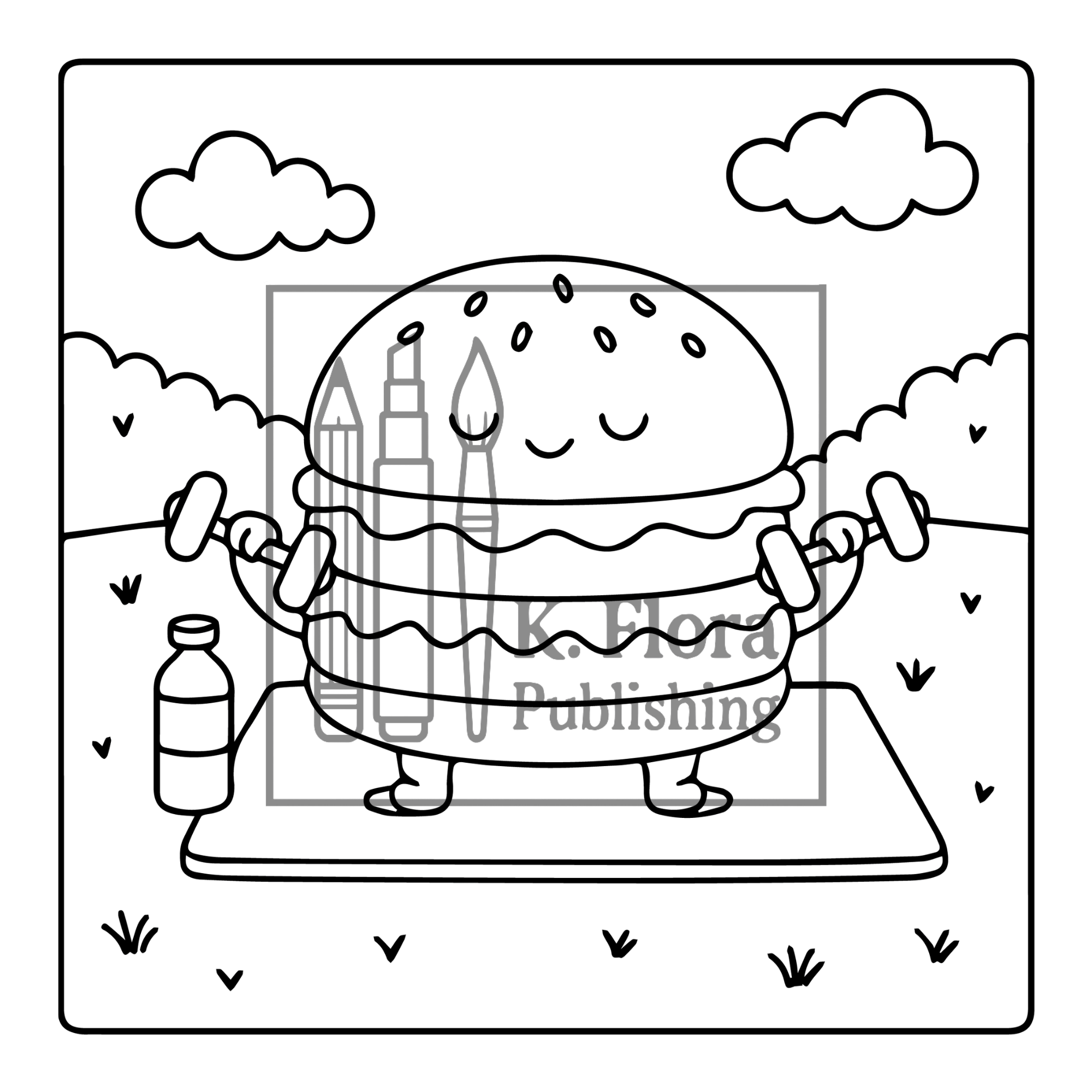 Cozy Foodie - Coloring book for Adults and Teens - Image 4