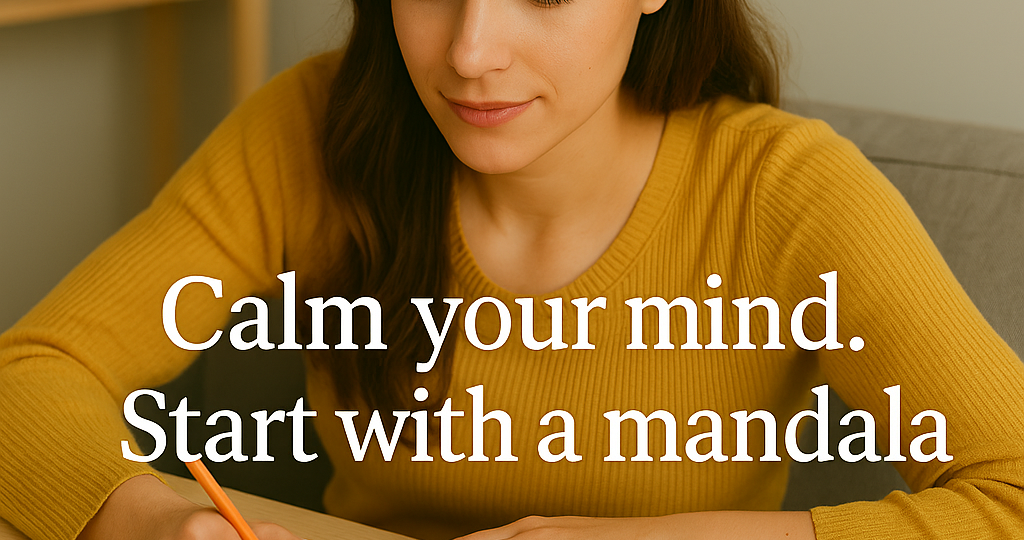 mandala coloring for anxiety relief