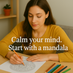 mandala coloring for anxiety relief